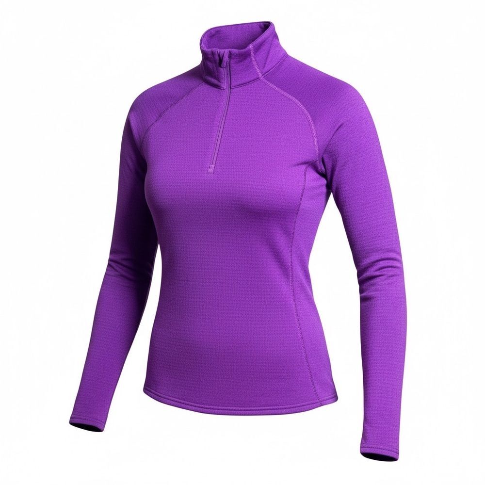 Patagonia Purple Women's Small Collared Half-Zip Performance Pullover